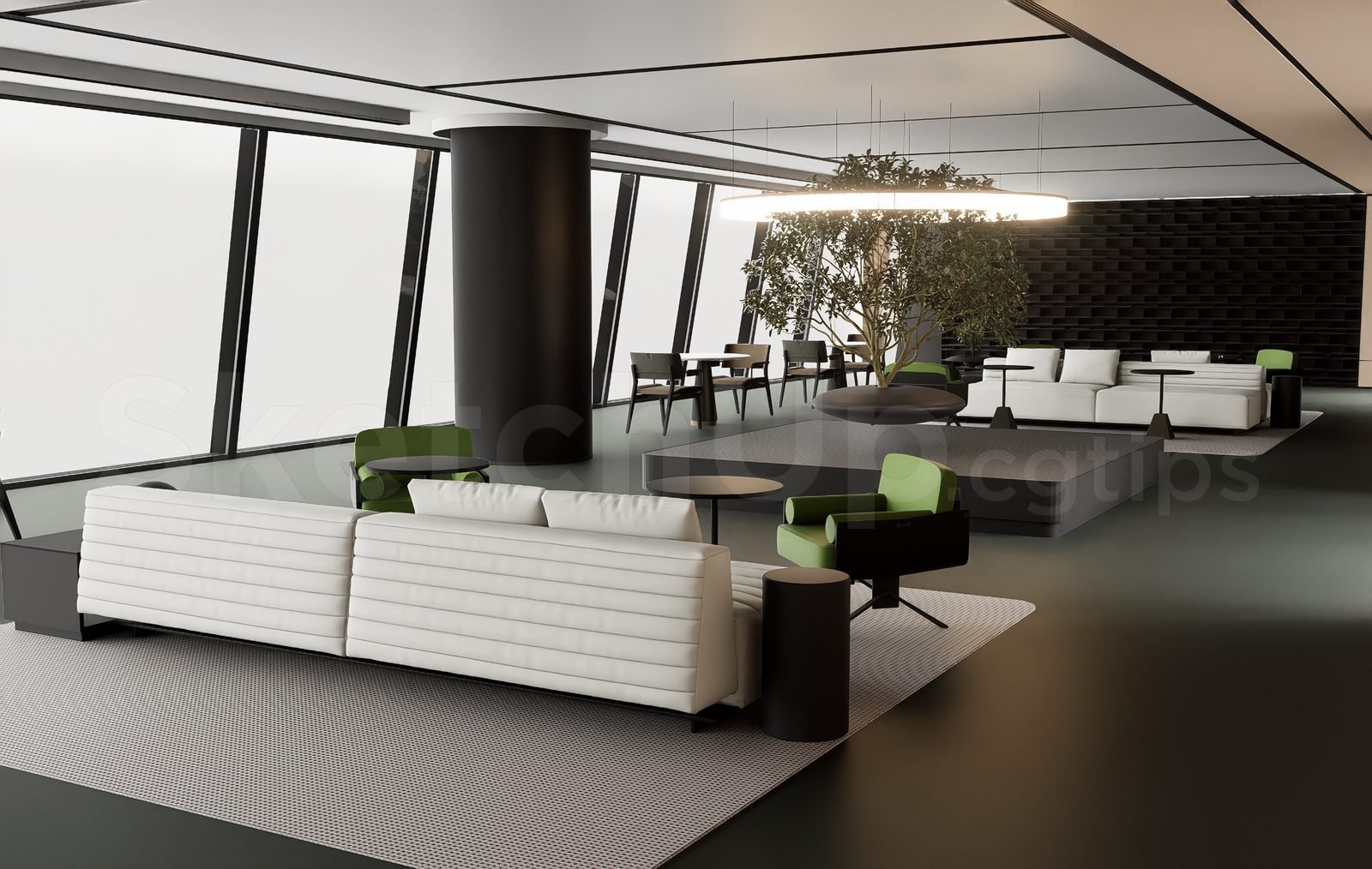 18571. تنزيل نماذج ثلاثية الأبعاد لأثاث المطاعم والمقاهي من Sketchup مجانًا (2)