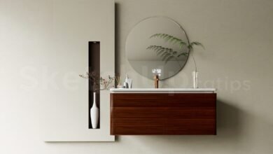 18682. Free Sketchup Lavabo 3d Model Download (1)