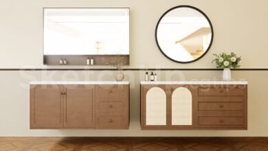 18825. Free Sketchup Lavabo 3d Model Download (2)