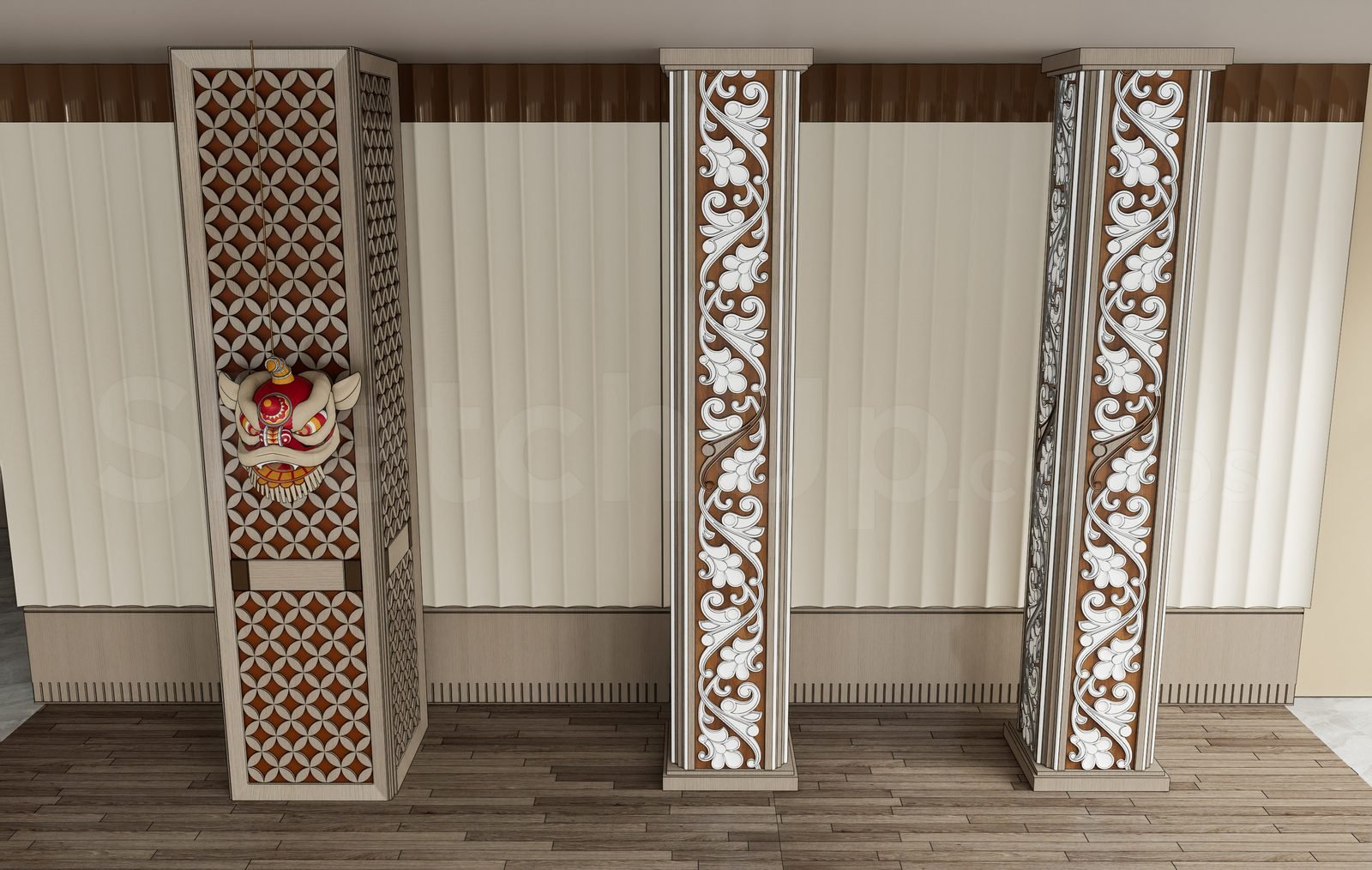 18630. تنزيل نماذج اسكتش اب للعمود الروماني (2)