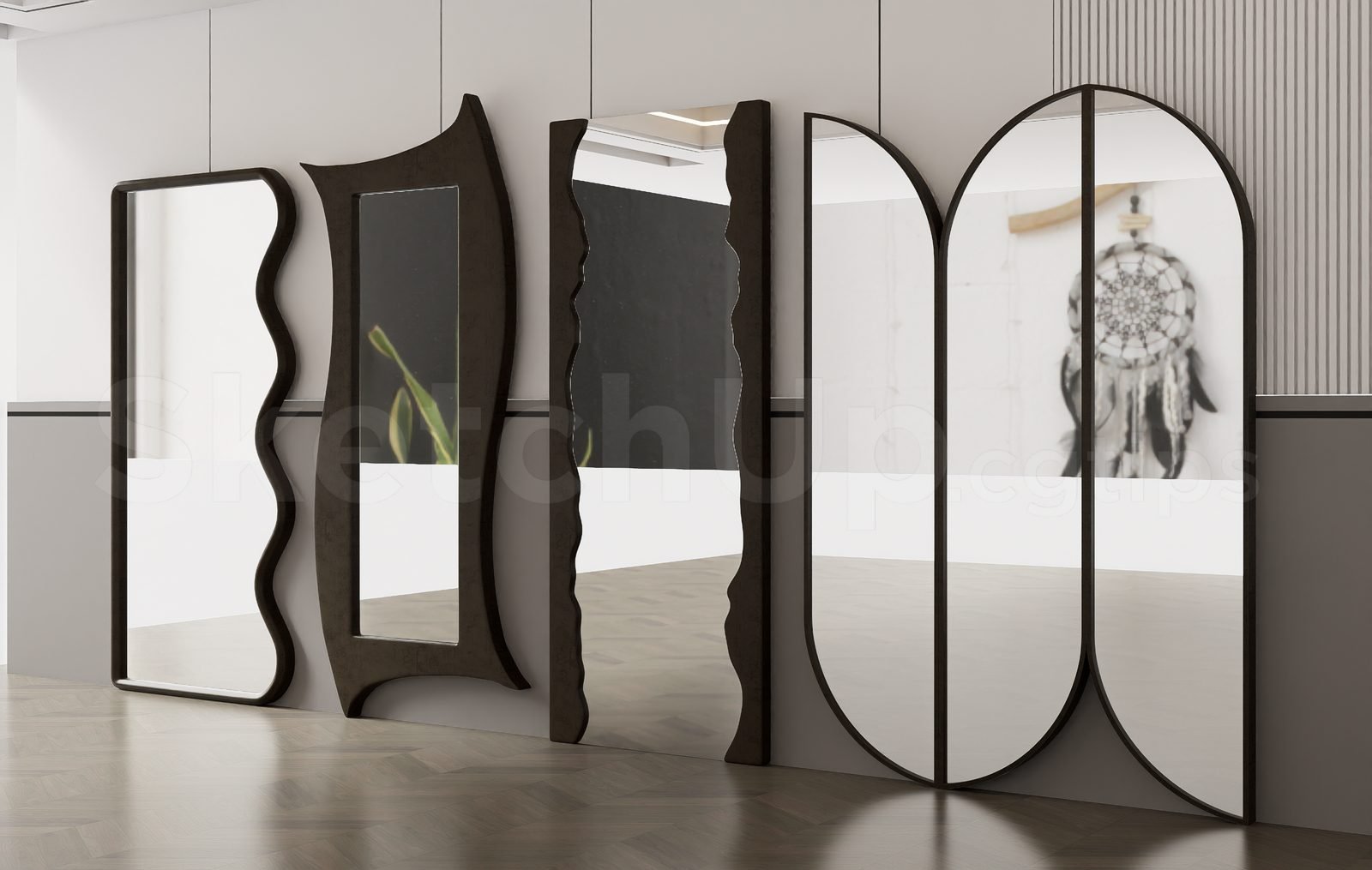 18647. تنزيل نموذج مرايا Sketchup المجاني (2)