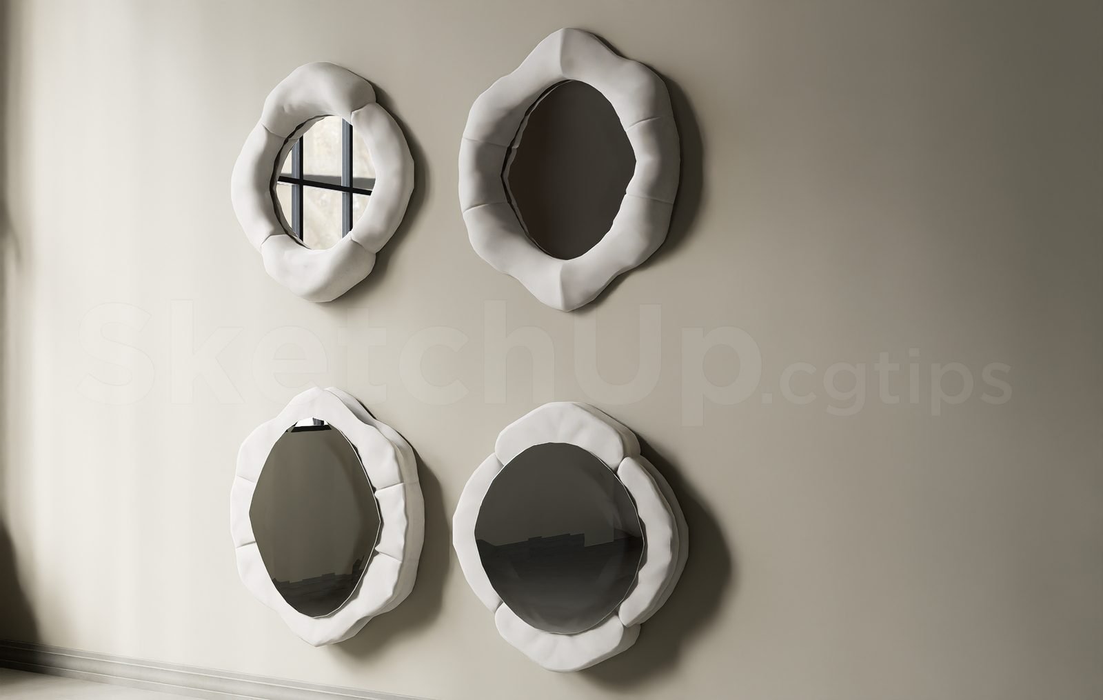 18656. تنزيل نموذج مرايا Sketchup المجاني (2)