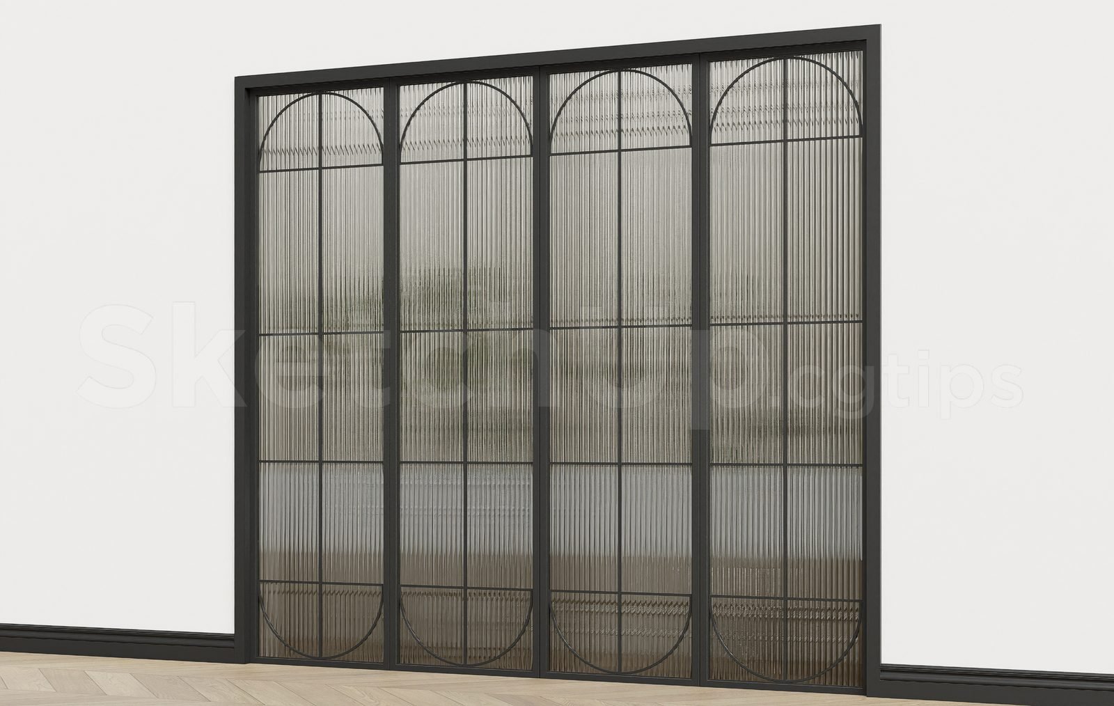 18695. تنزيل نموذج Sketchup Door ثلاثي الأبعاد مجانًا (2)