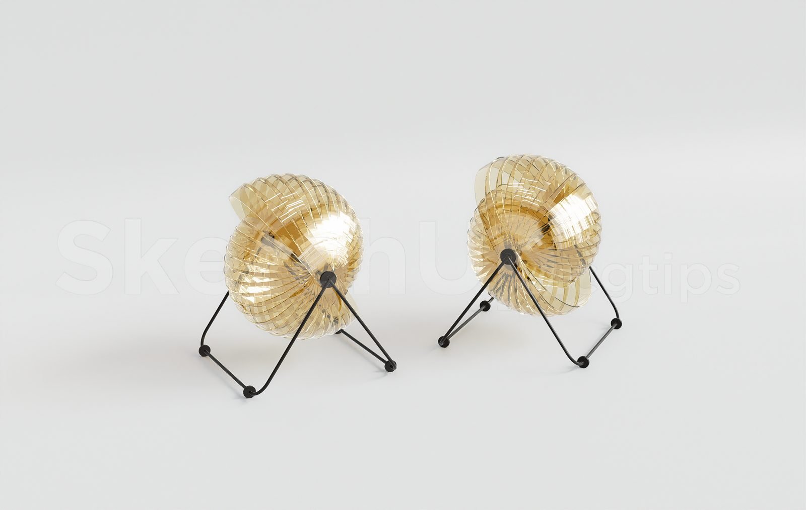 18725. تنزيل نموذج مصباح الطاولة ثلاثي الأبعاد Sketchup مجانًا (2)