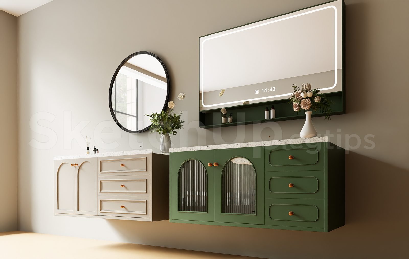 18811. تنزيل نموذج Sketchup Lavabo ثلاثي الأبعاد مجانًا (2)