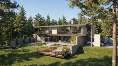 18943. Free Sketchup Villa Exterior Model Download By Le Tan Cong (1)