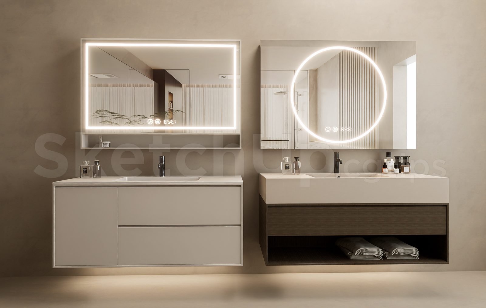 18888. تنزيل نموذج Sketchup Lavabo ثلاثي الأبعاد مجانًا (1)