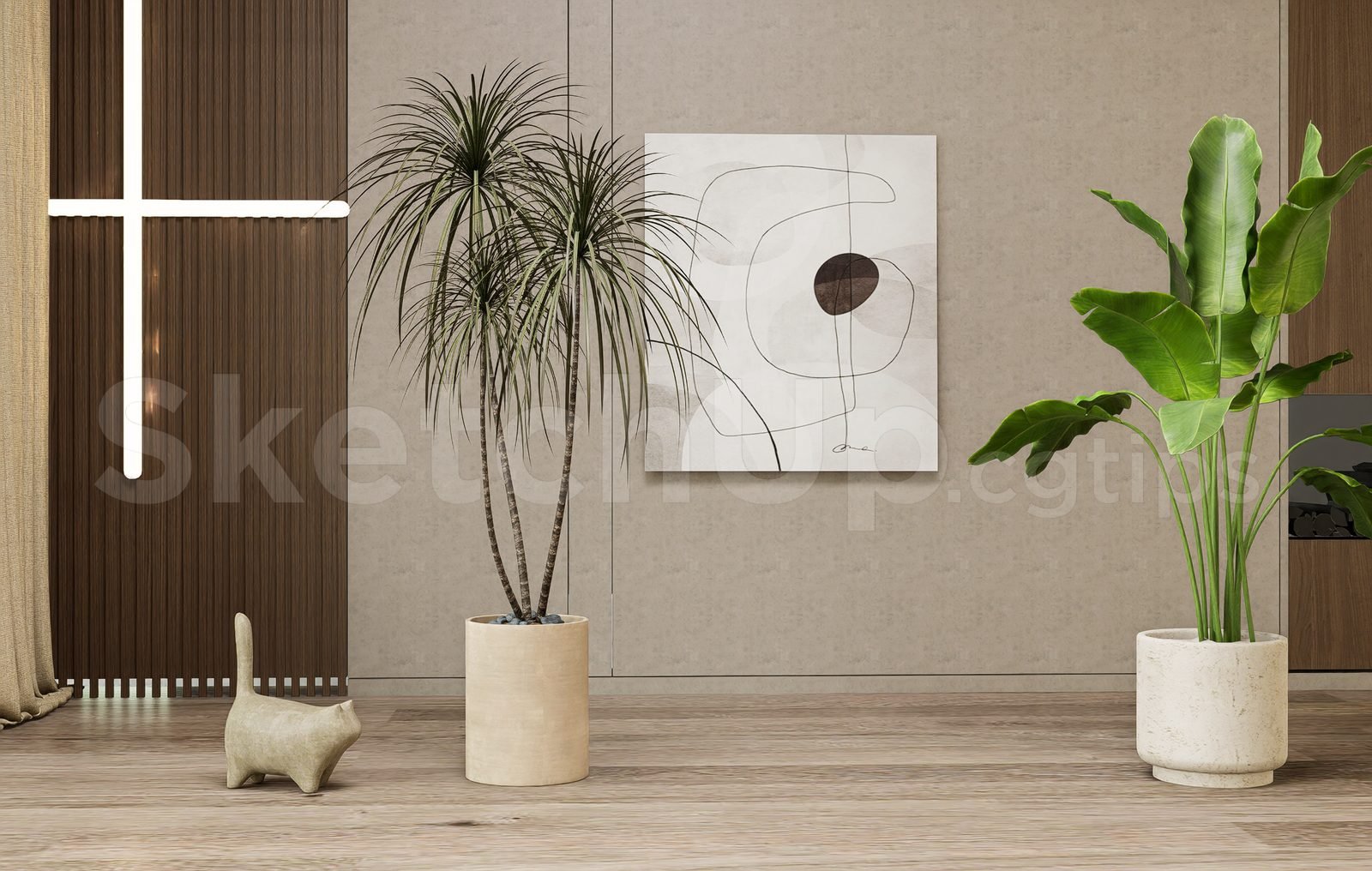 18927. تنزيل نموذج Sketchup Plant المجاني (1)