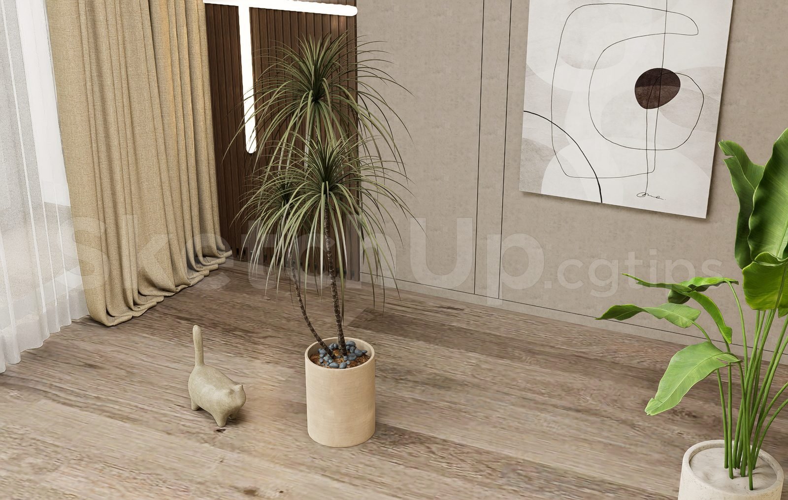 18927. تنزيل نموذج Sketchup Plant المجاني (2)