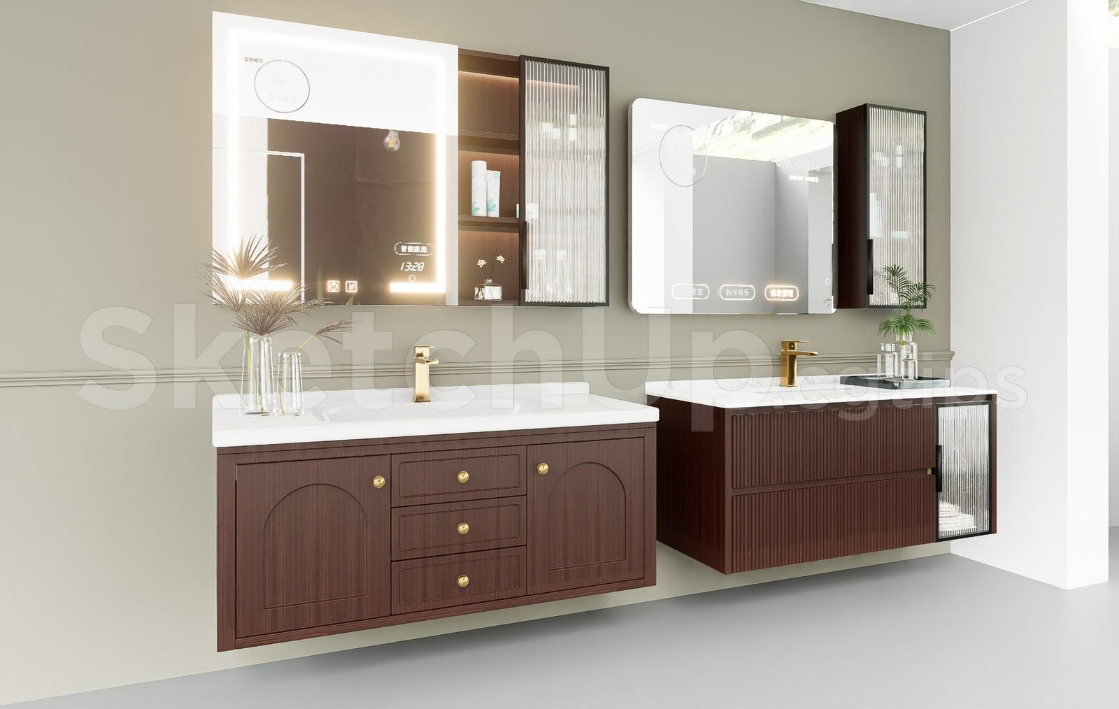 18970. تنزيل نموذج Sketchup Lavabo ثلاثي الأبعاد مجانًا (2)