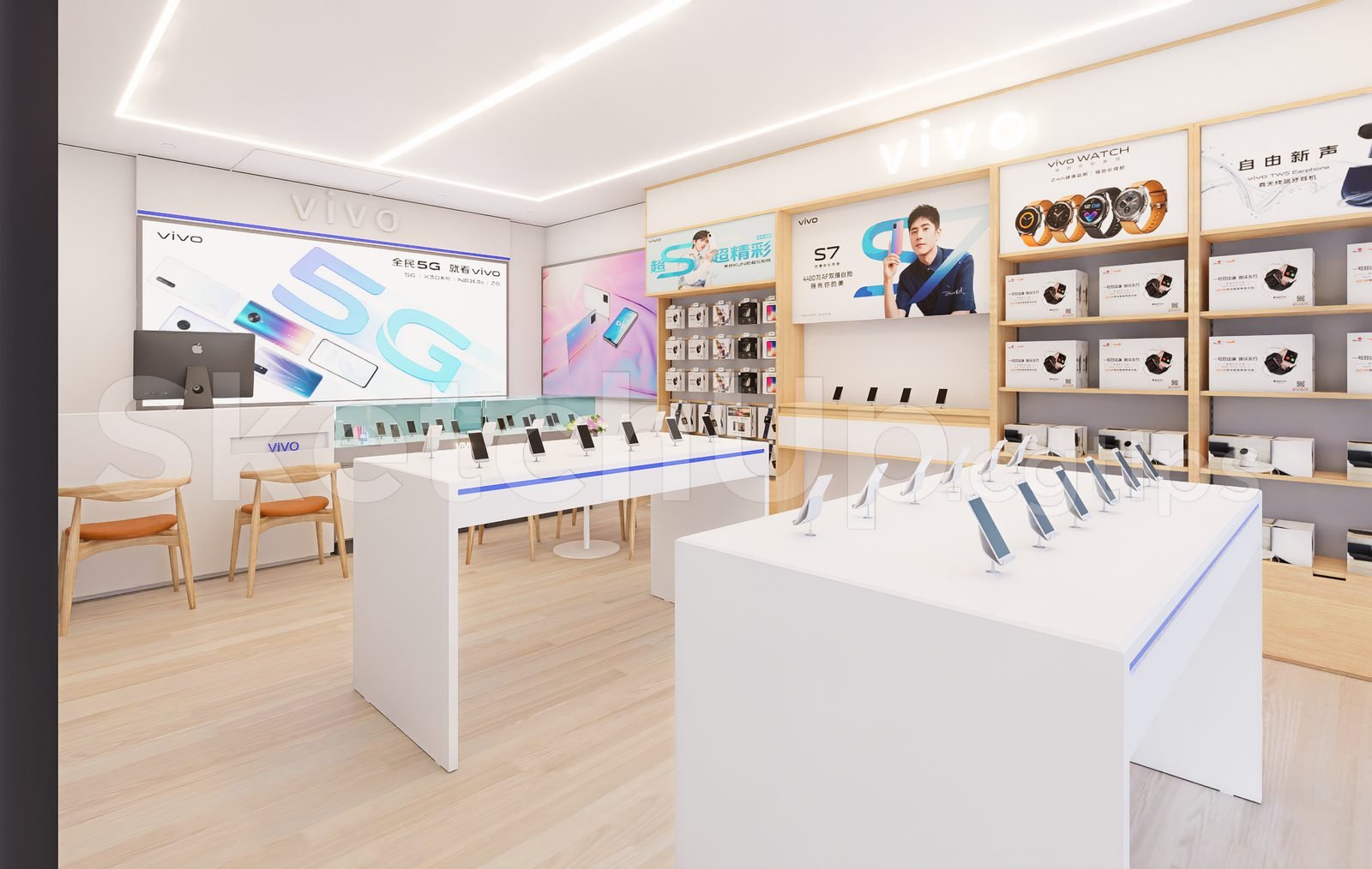 18973. نموذج متجر Sketchup المجاني للهواتف متاح للتنزيل (2)