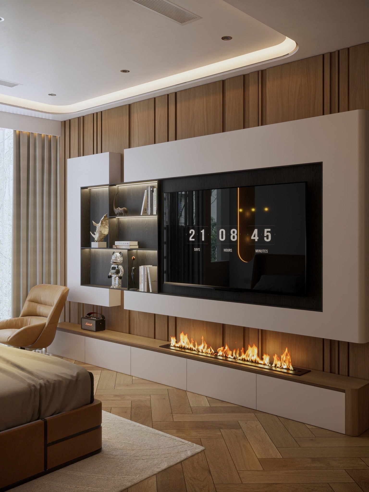 19022. تنزيل النموذج الداخلي لغرفة النوم Sketchup مجانًا بواسطة Vu Van Thong (4)