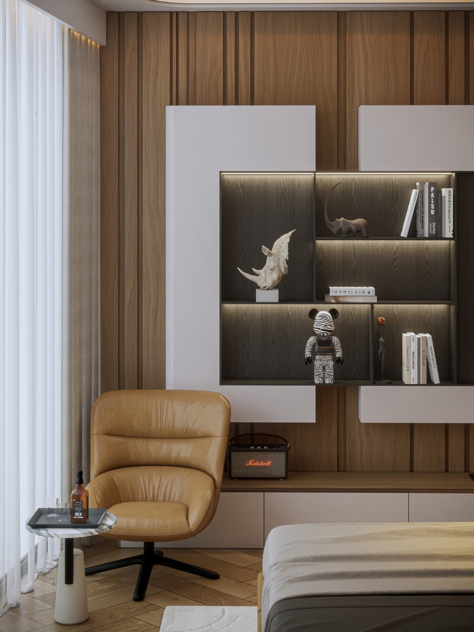 19022. تنزيل النموذج الداخلي لغرفة النوم Sketchup مجانًا بواسطة Vu Van Thong (5)