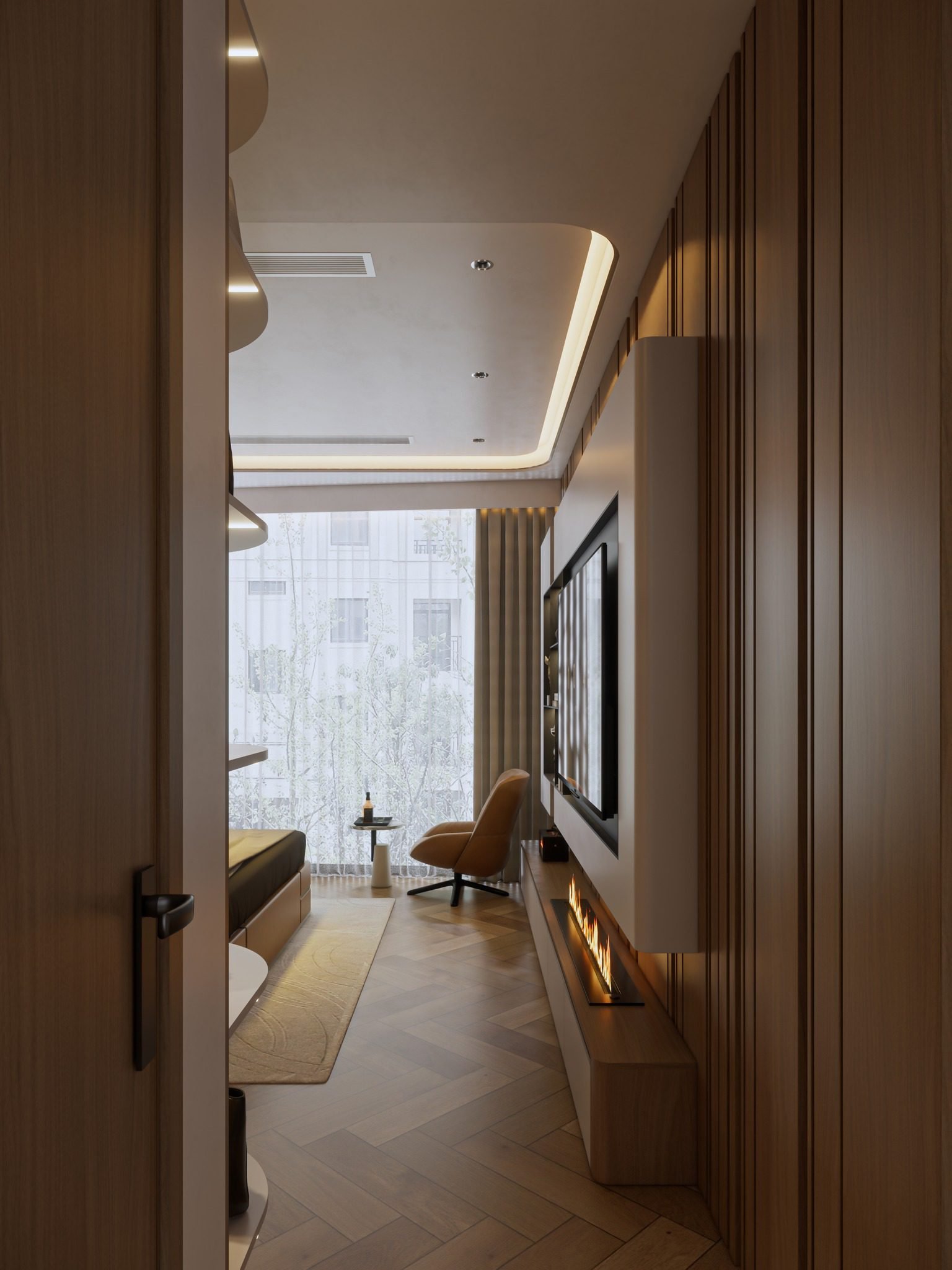 19022. تنزيل النموذج الداخلي لغرفة النوم Sketchup مجانًا بواسطة Vu Van Thong (6)