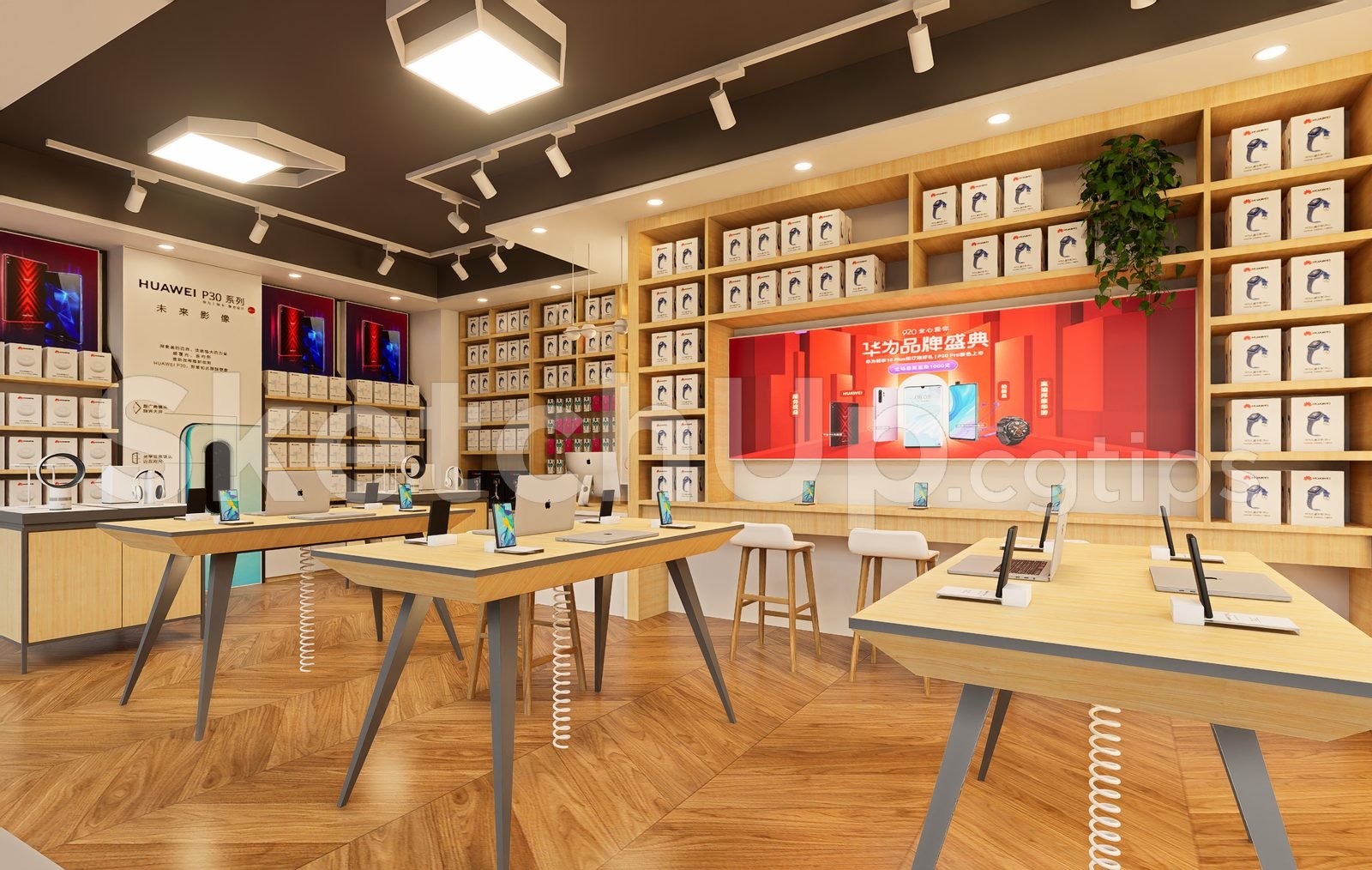 19111. نموذج متجر Sketchup المجاني للهواتف متاح للتنزيل (2)