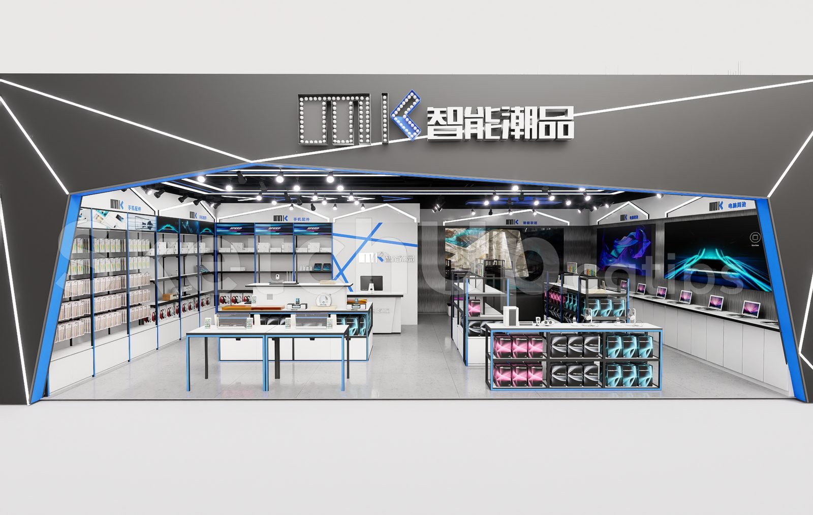 19129. نموذج متجر Sketchup المجاني للهواتف متاح للتنزيل (1)