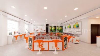 19170. Free Sketchup Phone Store Model Available For Download (2)