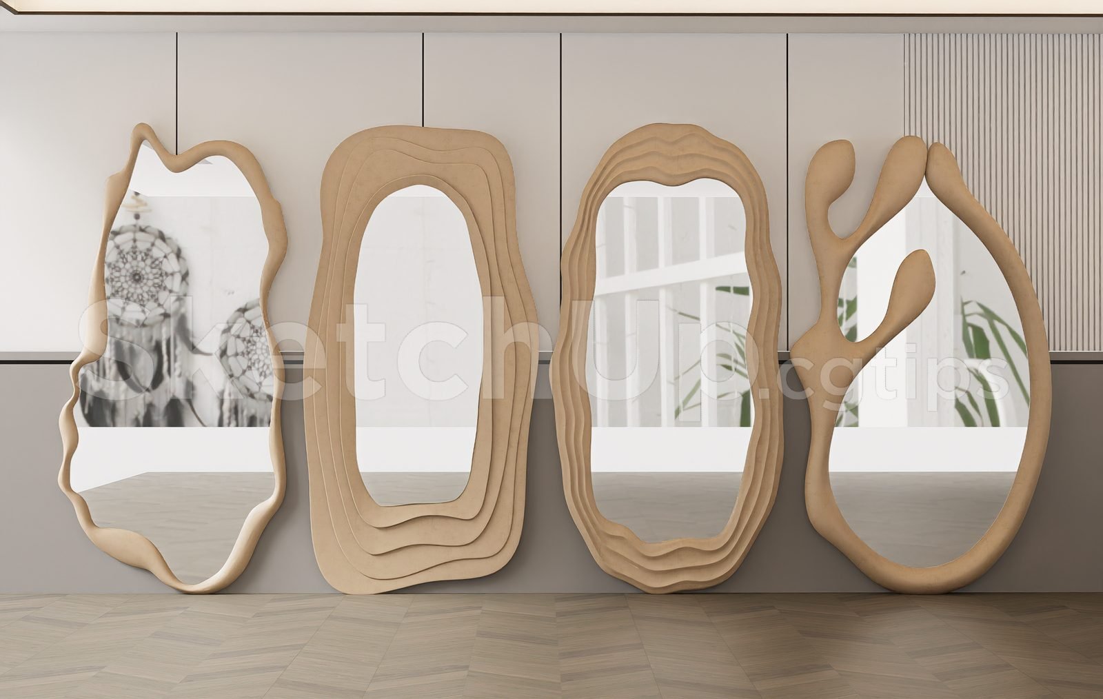 19135. تنزيل نموذج مرايا Sketchup مجانًا (1)