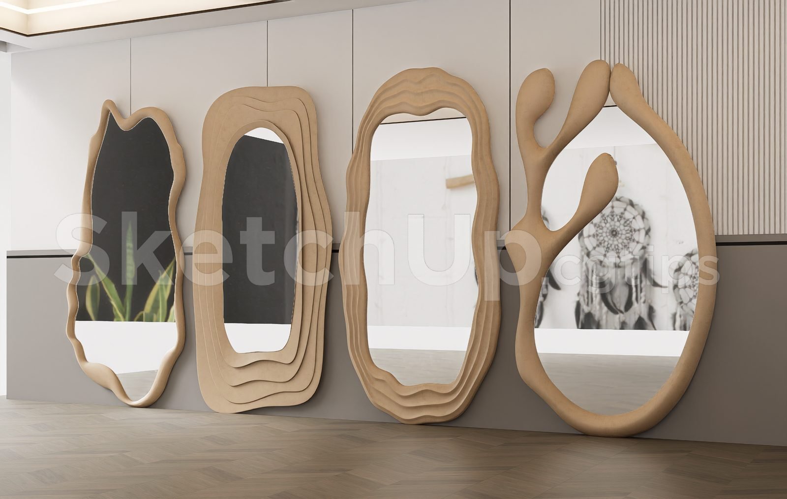 19135. تنزيل نموذج مرايا Sketchup مجانًا (2)