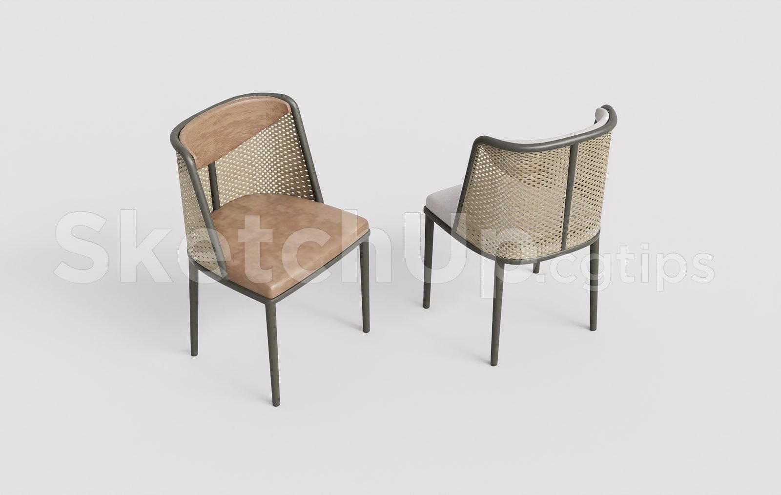 19172. تنزيل نموذج كرسي Sketchup مجانًا (1)