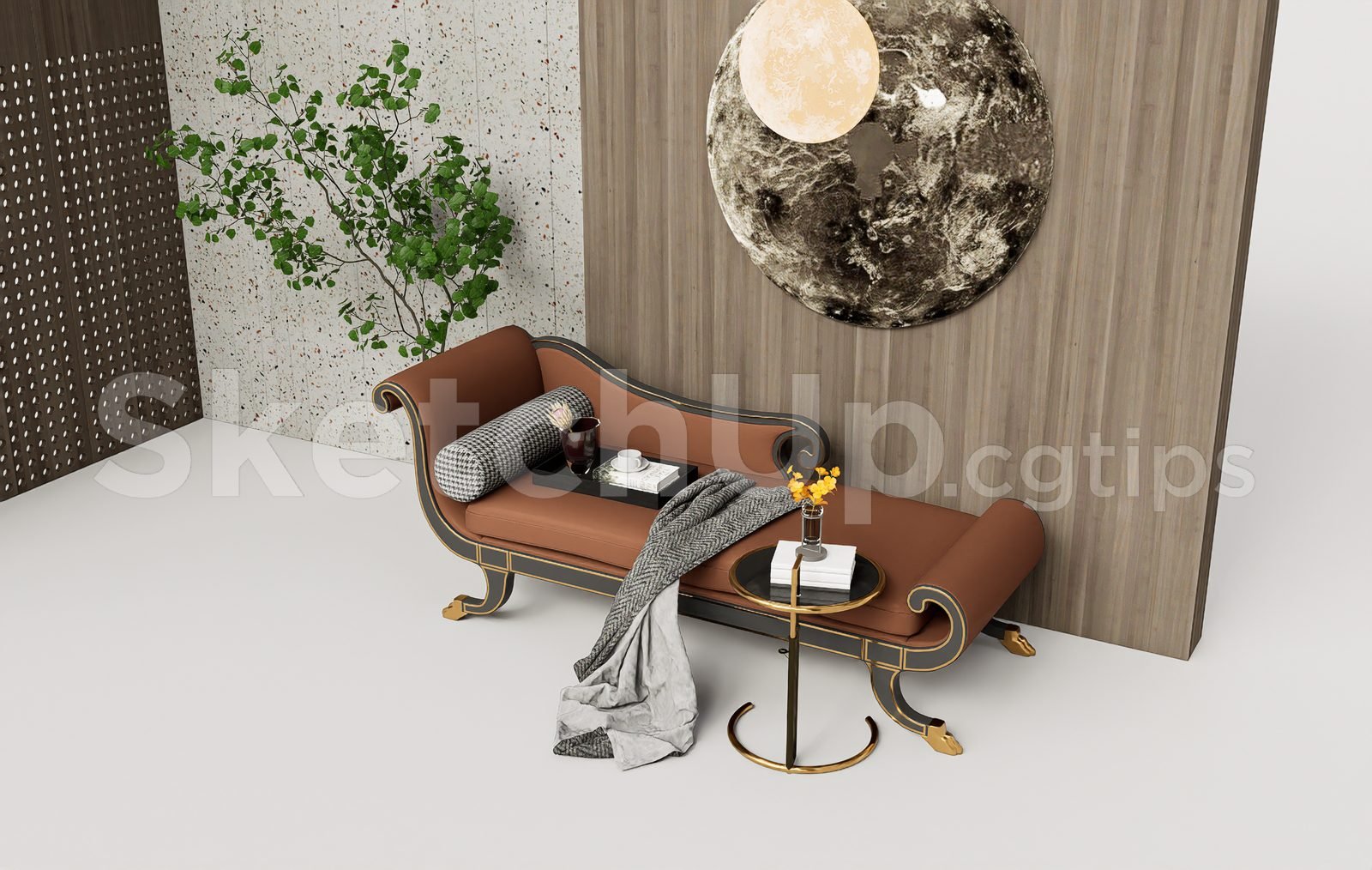 19180. تنزيل نموذج Sketchup Sofa مجانًا (1)