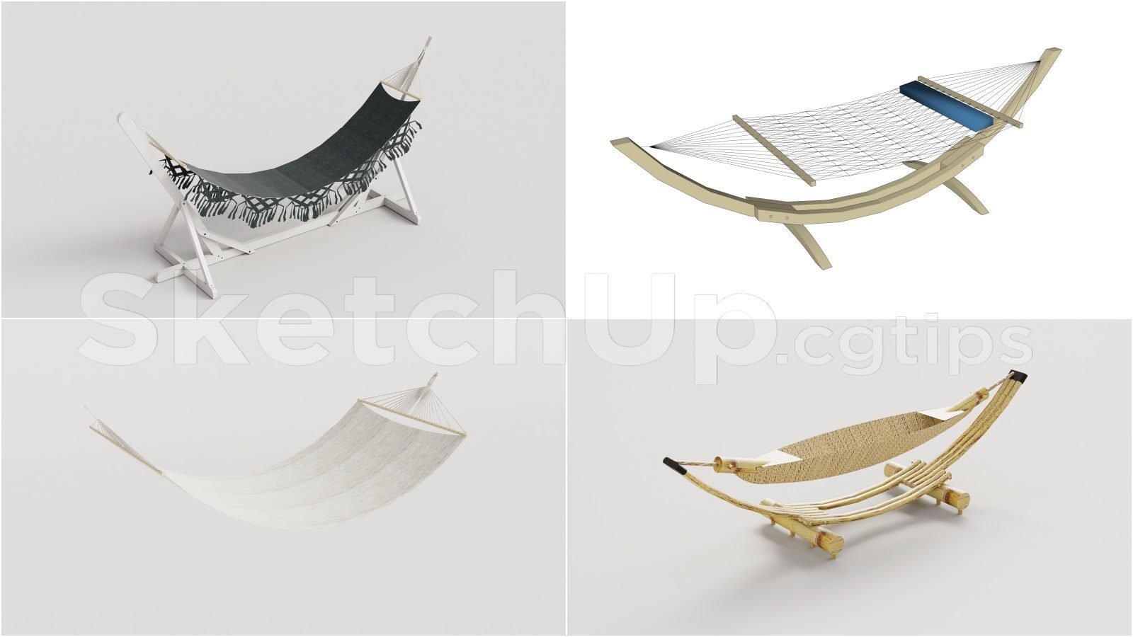 19181. تنزيل نموذج كرسي Sketchup Swing مجانًا