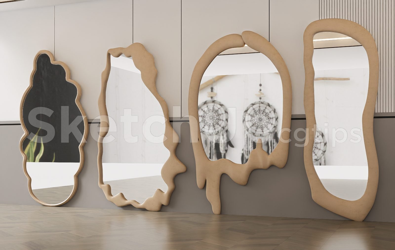 19185. تنزيل نموذج مرايا Sketchup مجانًا (1)