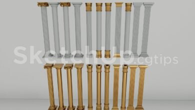 19305. Download Sketchup Models Of Roman Column (2)