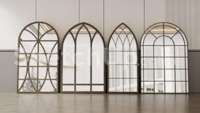 19287. Free Sketchup Mirrors Model Download (2)