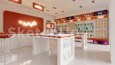 19264. Free Sketchup Phone Store Model Available For Download (1)