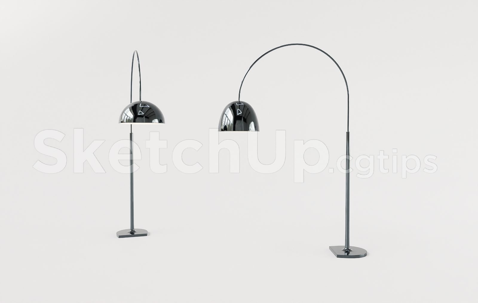 19243. نموذج مجاني لمصباح أرضي ثلاثي الأبعاد لبرنامج Sketchup - تصميم داخلي جاهز (1)