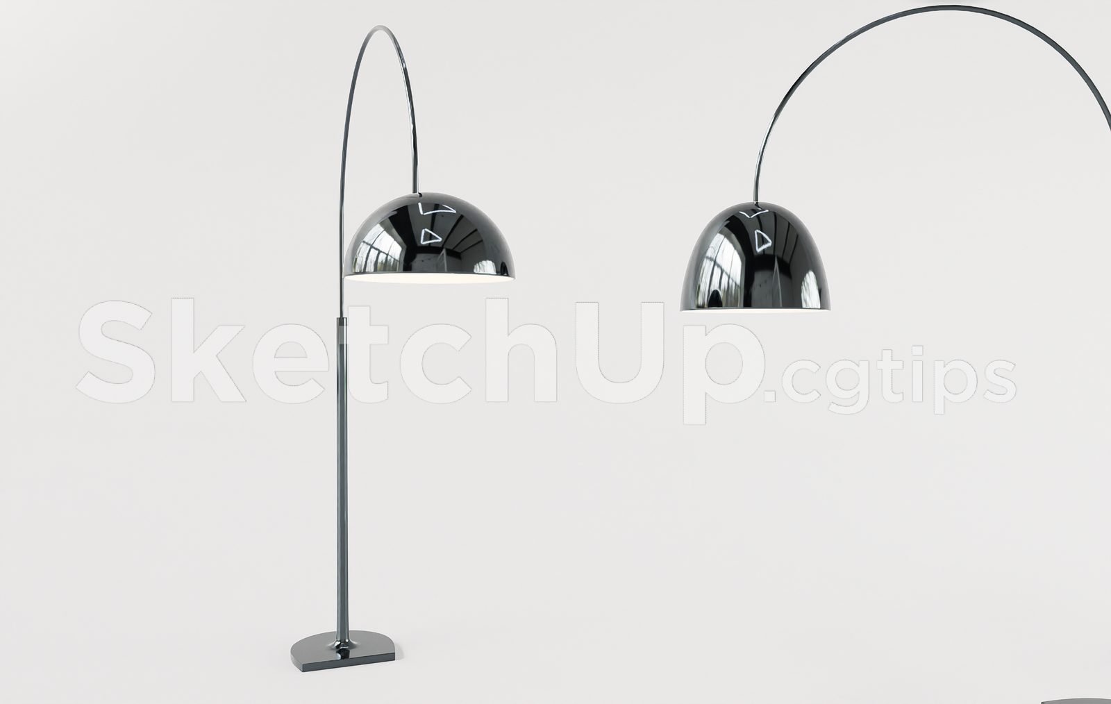 19243. نموذج مجاني لمصباح أرضي ثلاثي الأبعاد لبرنامج Sketchup - تصميم داخلي جاهز (2)