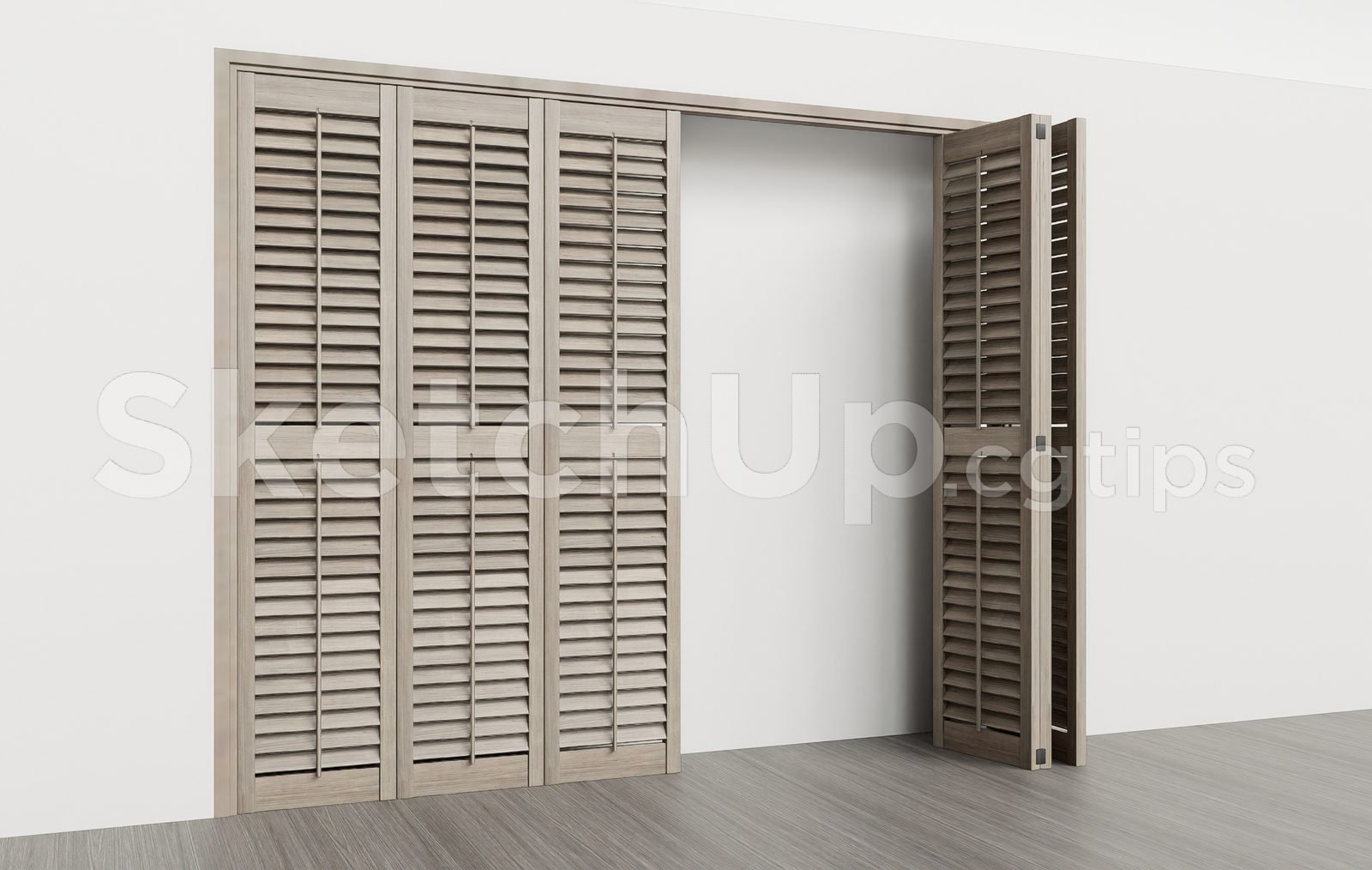 19316. تنزيل نموذج Sketchup Door ثلاثي الأبعاد مجانًا (1)