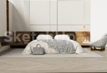 19386. Download Free Bed Model For Sketchup (1)