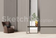 19380. Free Sketchup Shoe Cabinet Model Download (1)