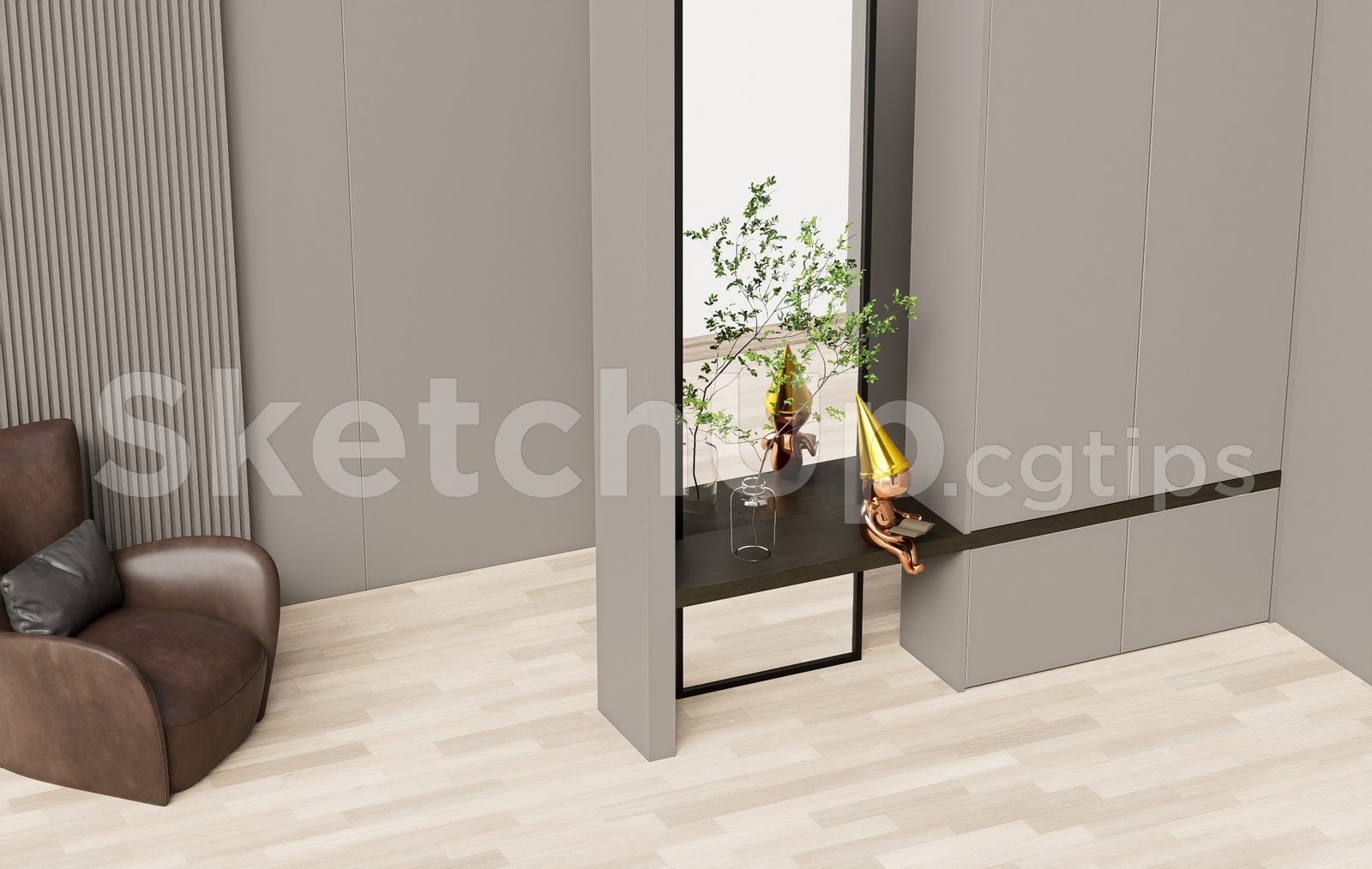 19380. تنزيل نموذج خزانة الأحذية Sketchup مجانًا (2)