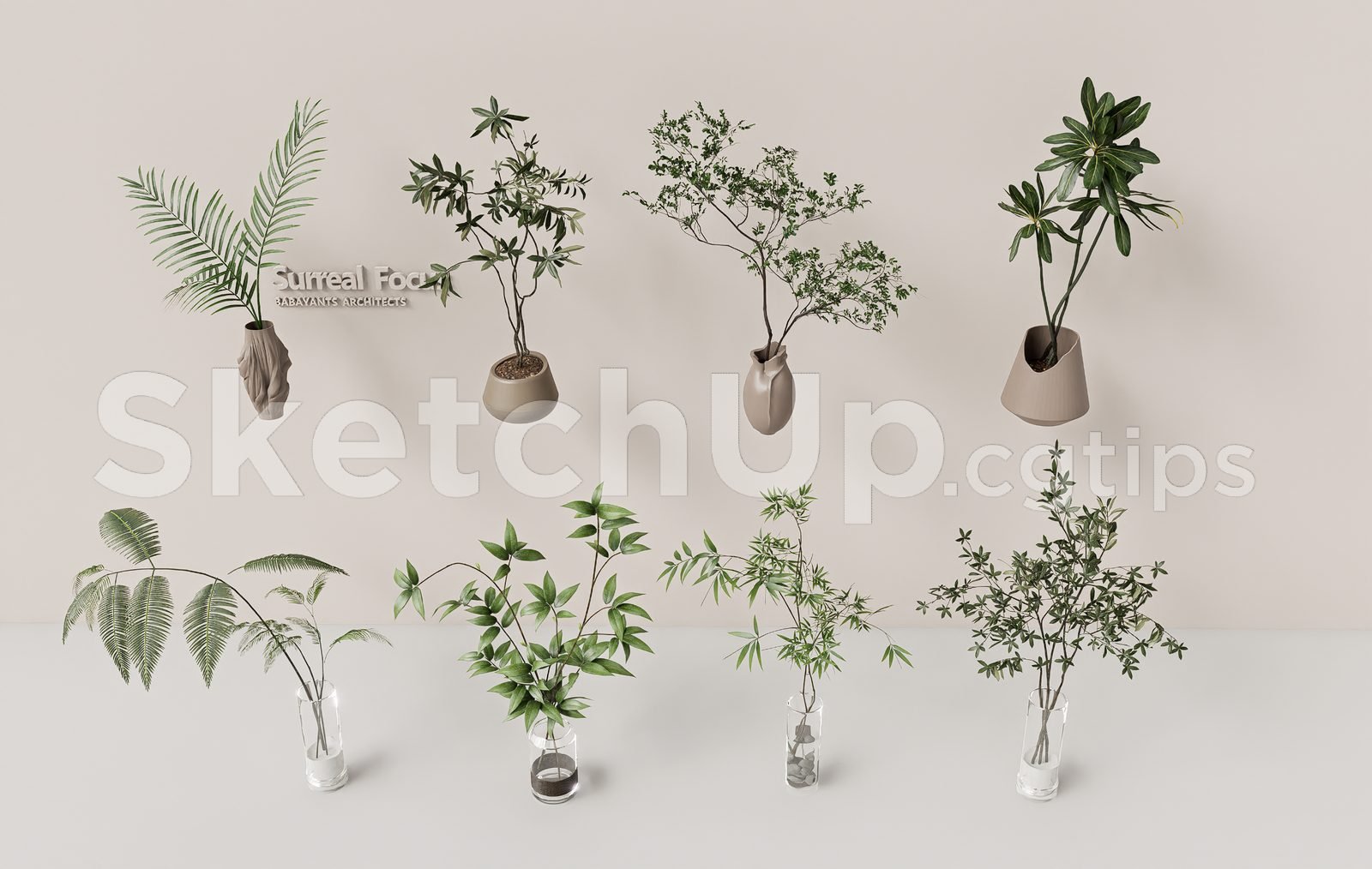 19388. تنزيل نموذج Sketchup Plant المجاني (2)